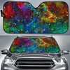 Abstract Colorful Galaxy Space Print Car Sun Shade GearFrost