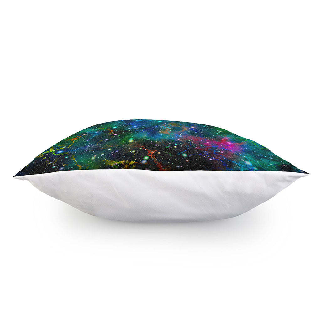 Abstract Colorful Galaxy Space Print Pillow Cover