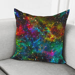 Abstract Colorful Galaxy Space Print Pillow Cover