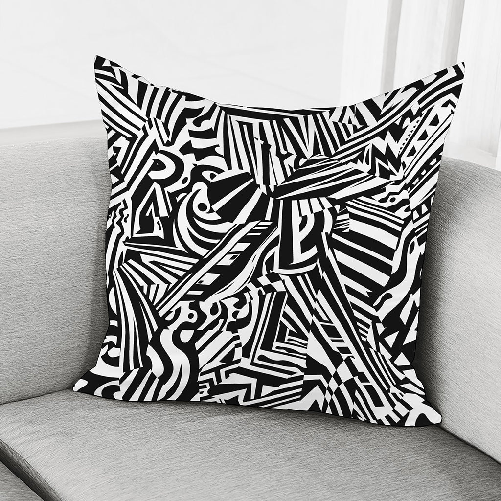 Abstract Dazzle Pattern Print Pillow Cover