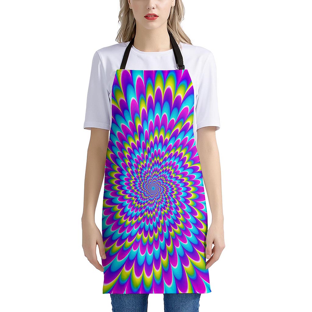 Abstract Dizzy Moving Optical Illusion Apron