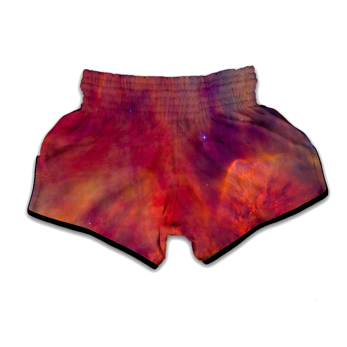 Abstract Nebula Cloud Galaxy Space Print Muay Thai Boxing Shorts