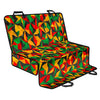 Abstract Reggae Pattern Print Pet Car Back Seat Cover