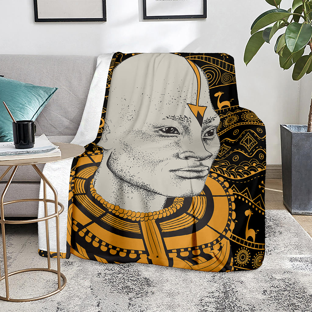 African Style Print Blanket