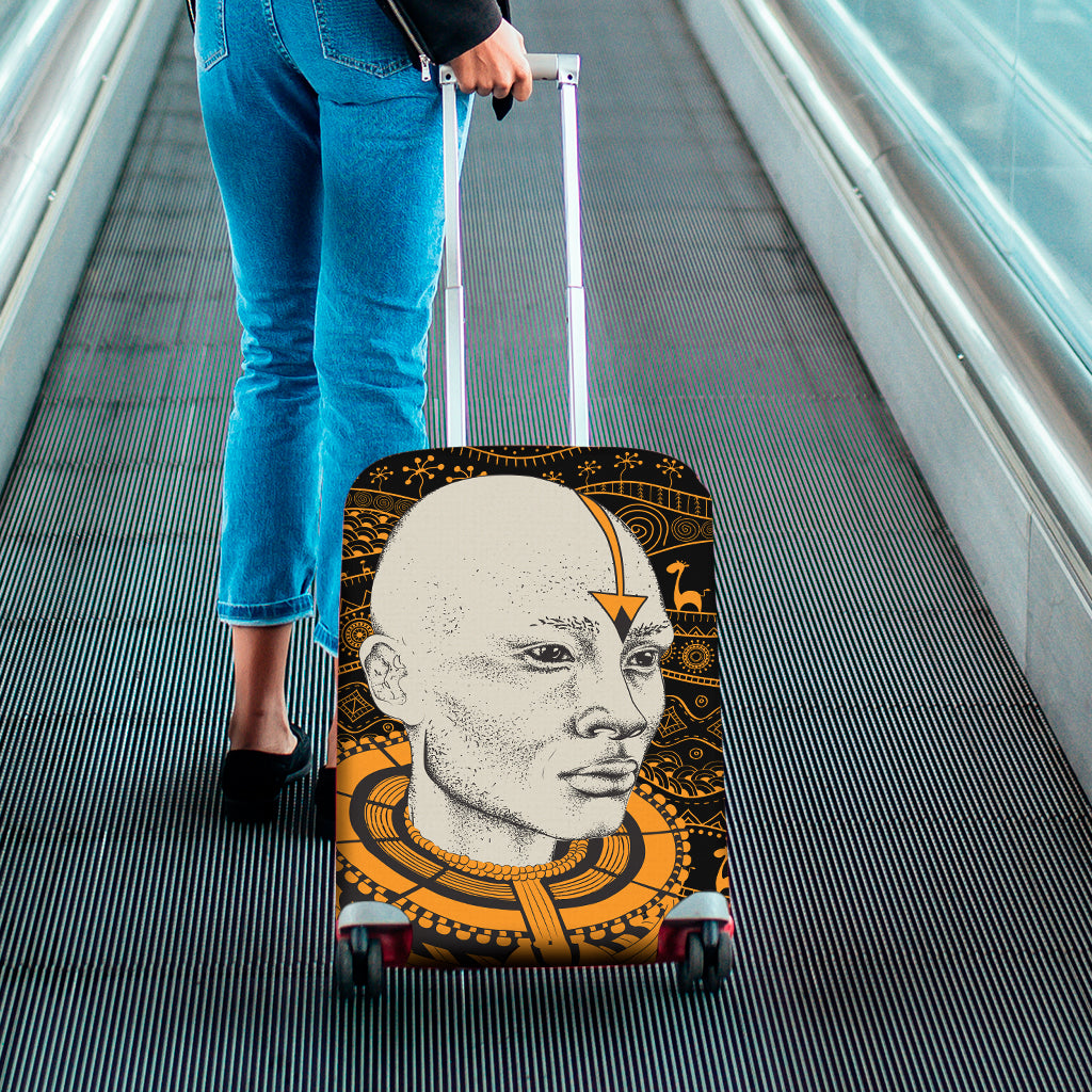 African Style Print Luggage Cover