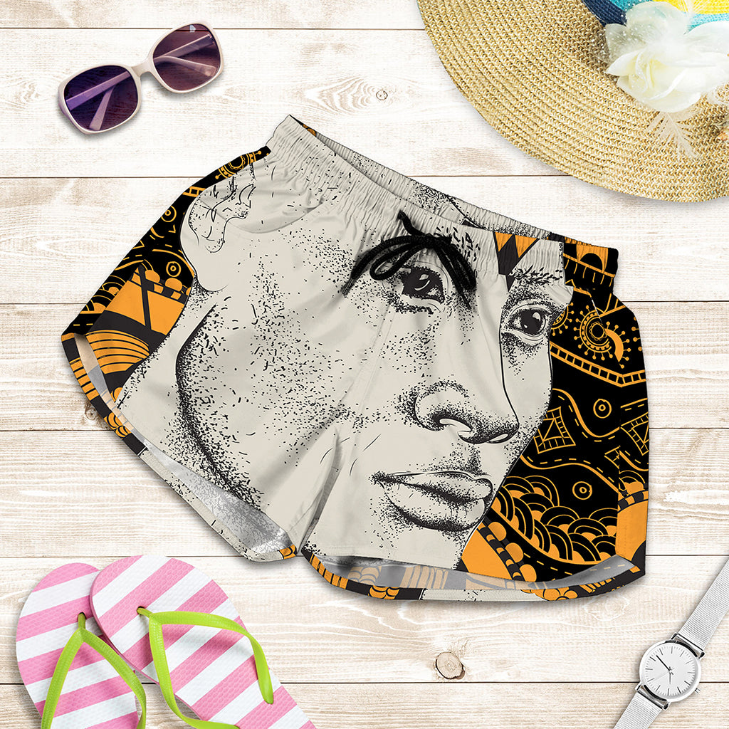 African Style Print Women's Shorts