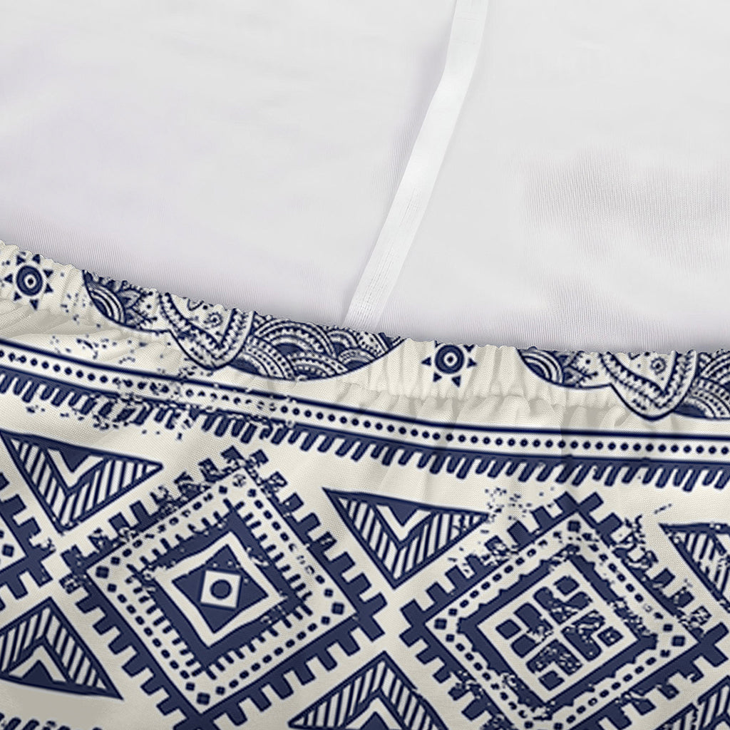 African Tribal Elephant Pattern Print Sofa Cover