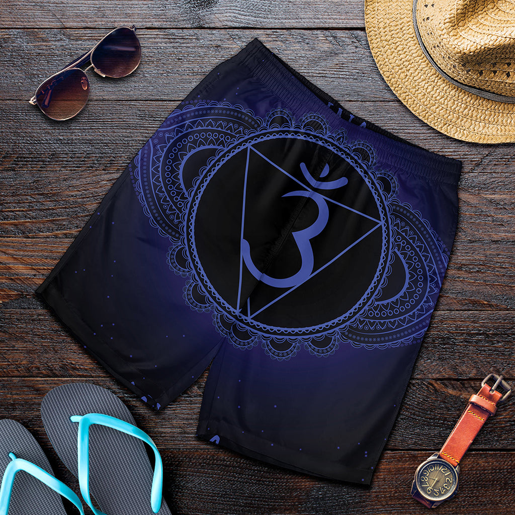 Ajna Chakra Symbol Print Men's Shorts