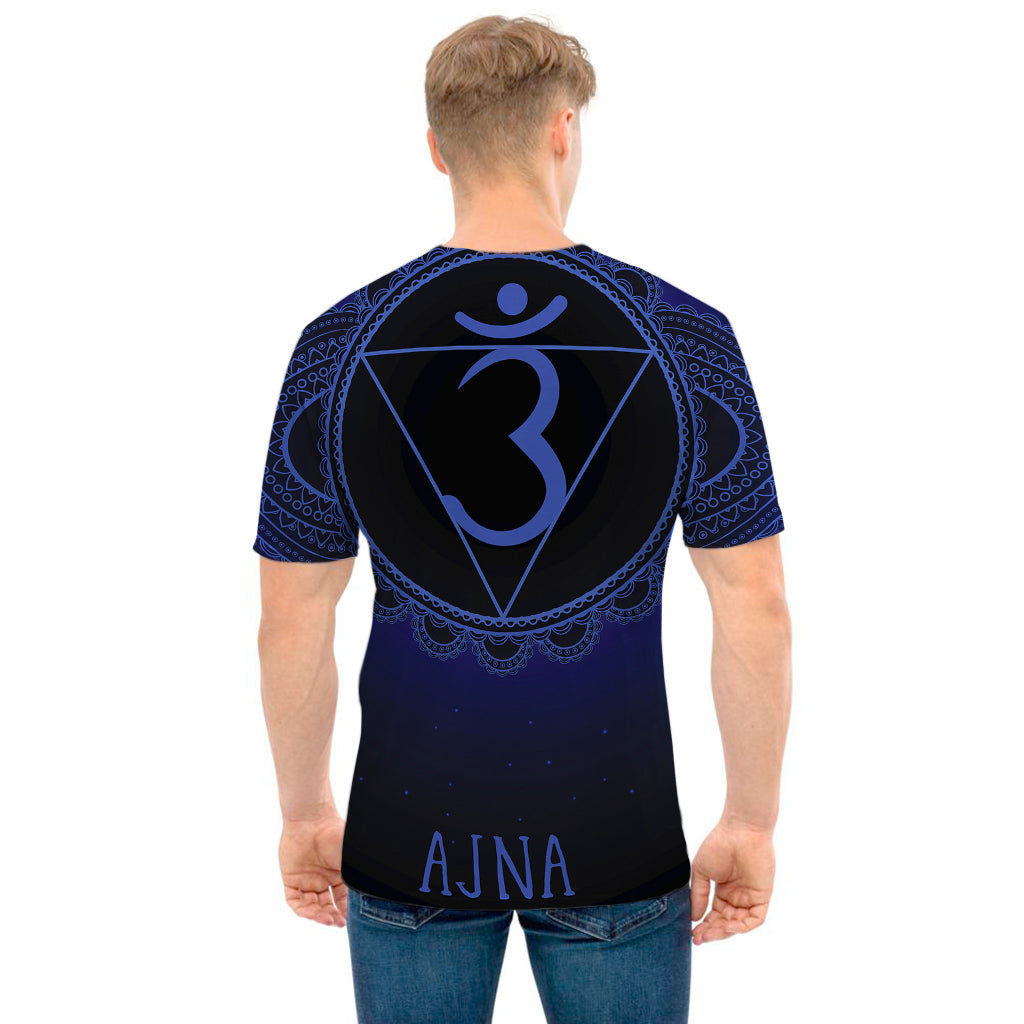 Ajna Chakra Symbol Print Men's T-Shirt
