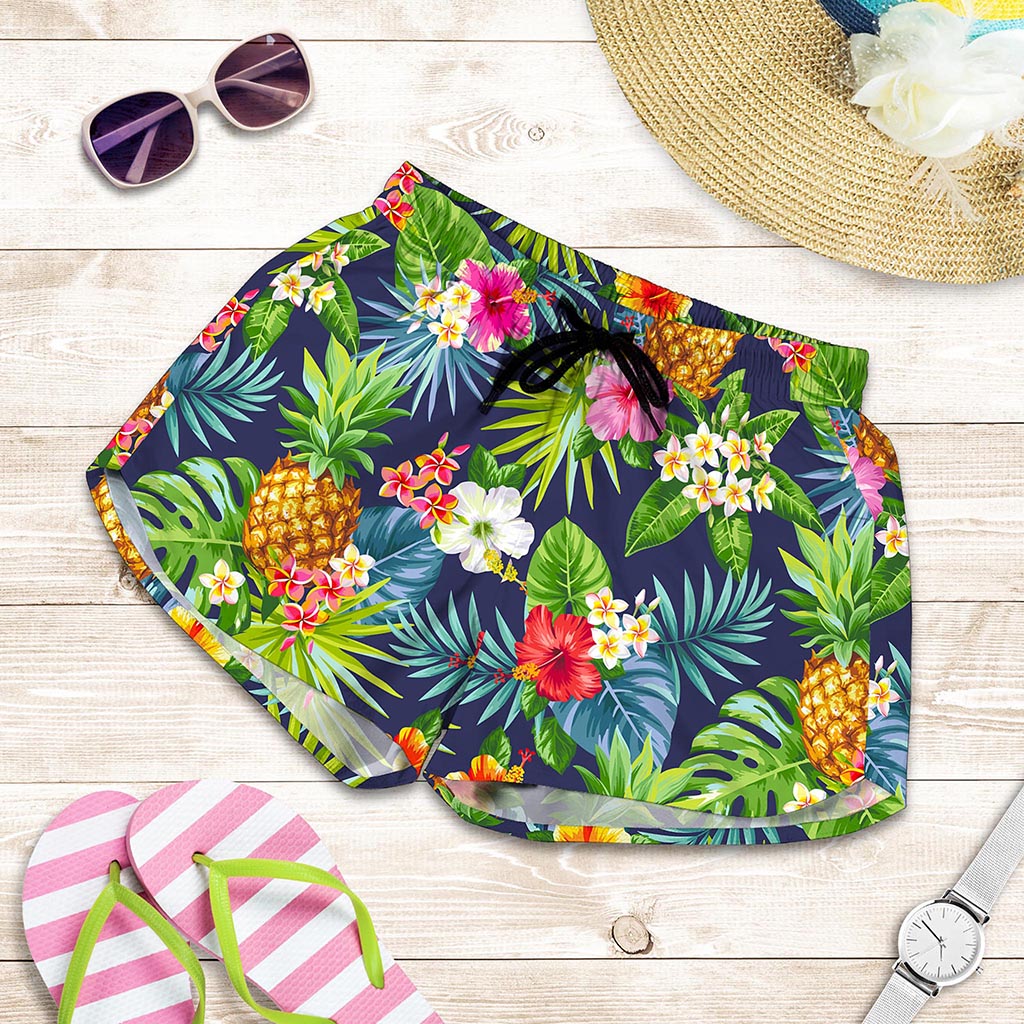 Aloha Hawaii Tropical Pattern Print Women's Shorts