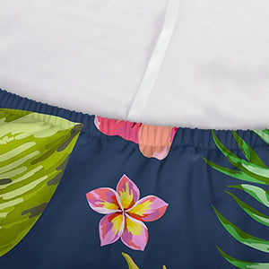 Aloha Hawaiian Flowers Pattern Print Sofa Cover