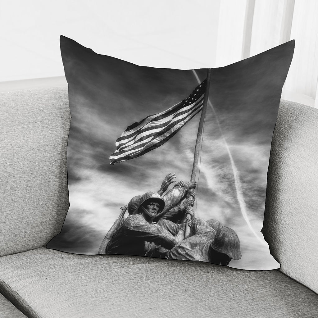 American War Memorial Print Pillow Cover