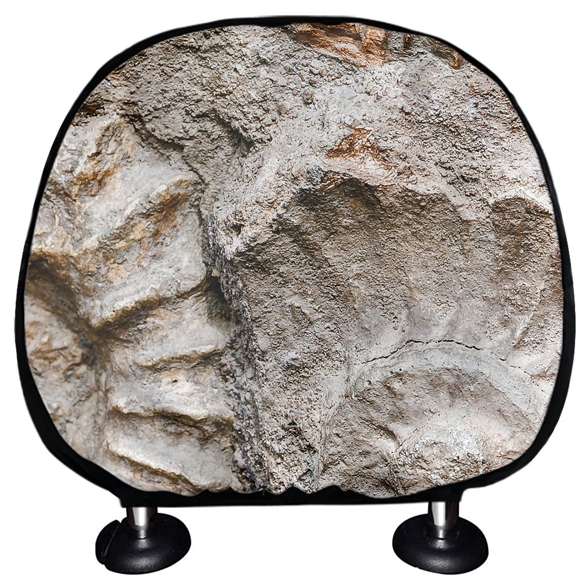 Ammonoidea Fossil Print Car Headrest Covers