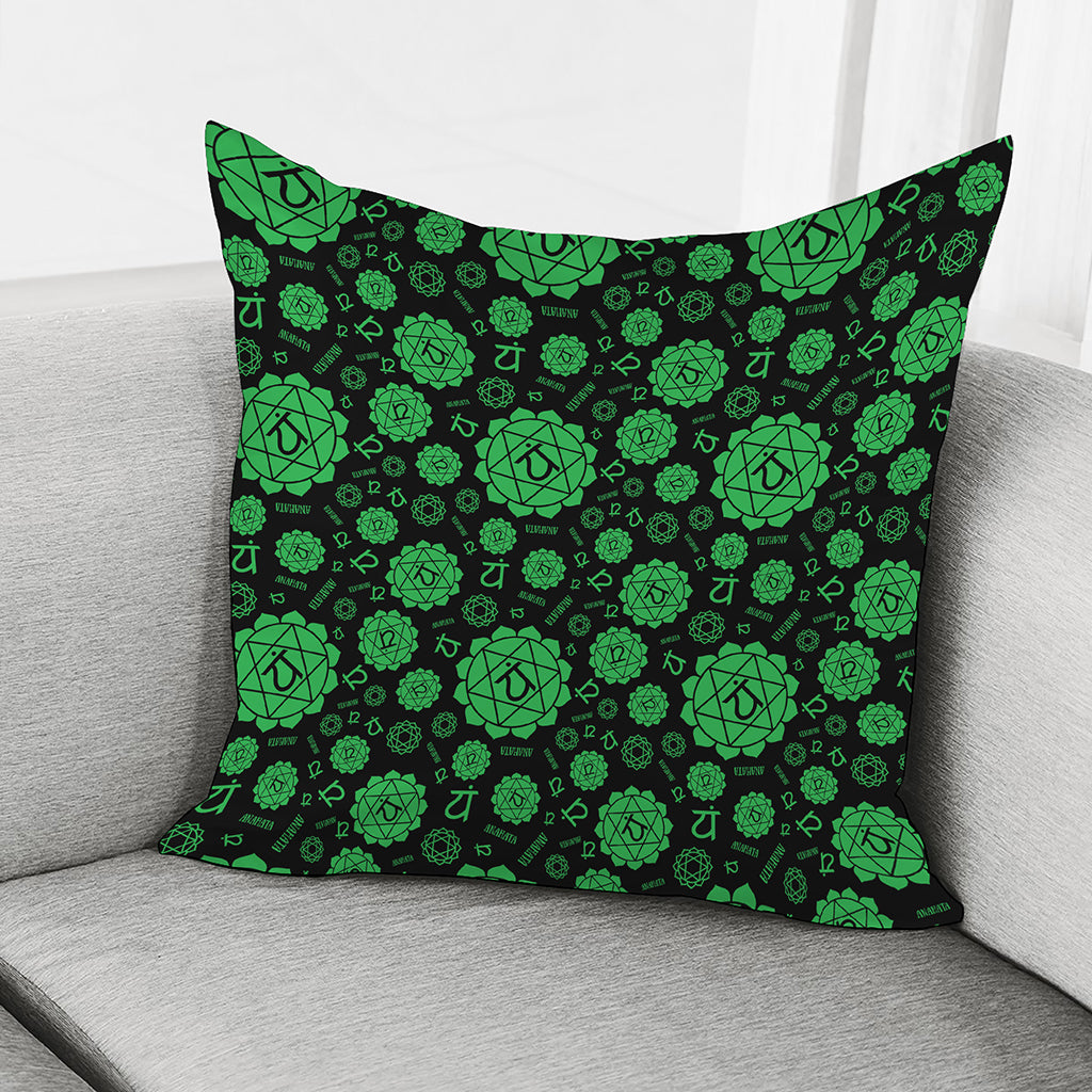 Anahata Chakra Pattern Print Pillow Cover
