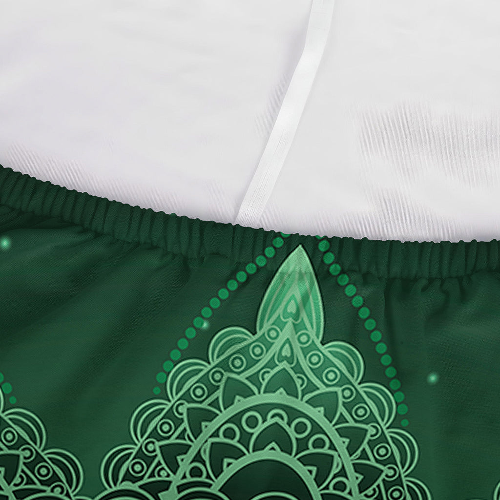 Anahata Chakra Symbol Print Sofa Cover