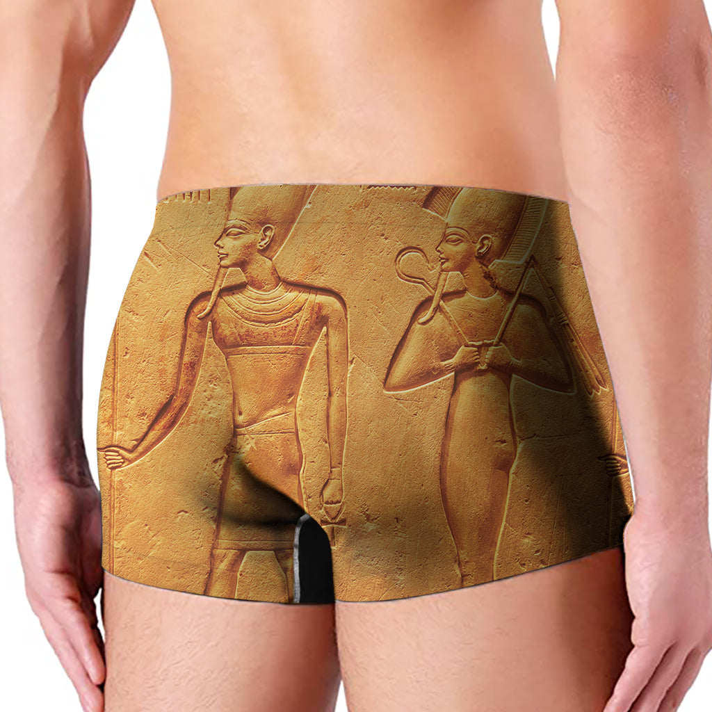 Ancient Egyptian Gods Print Men's Boxer Briefs