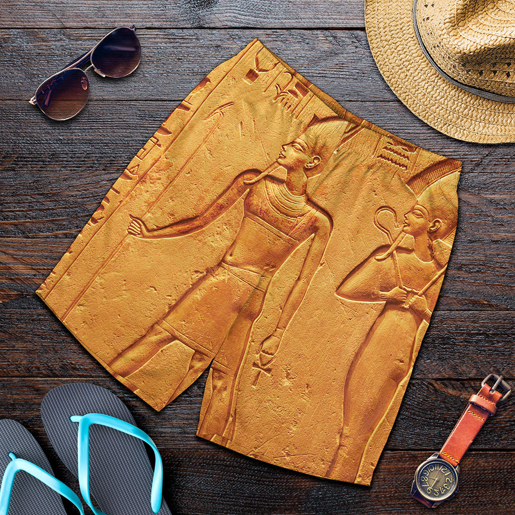 Ancient Egyptian Gods Print Men's Shorts
