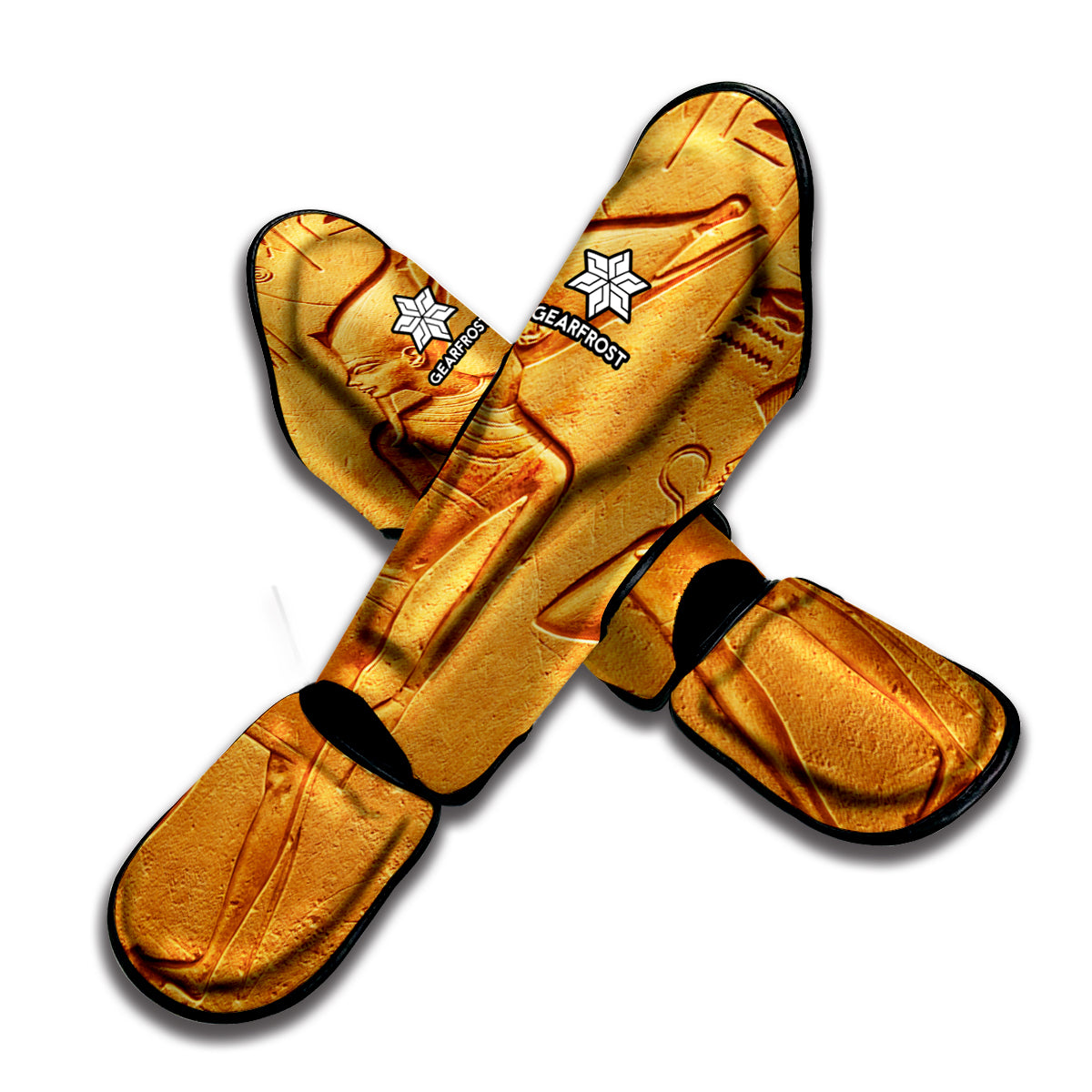 Ancient Egyptian Gods Print Muay Thai Shin Guard