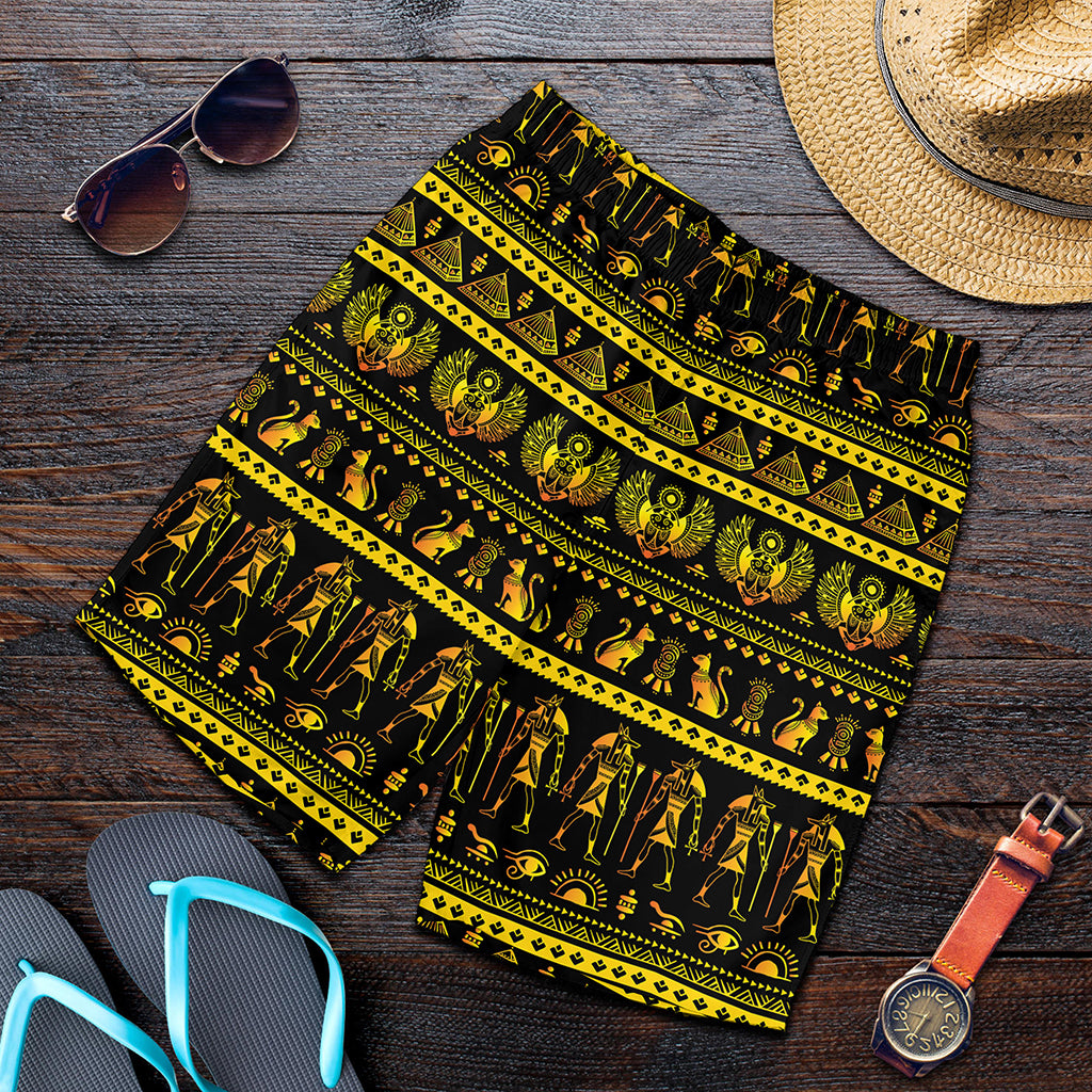 Ancient Egyptian Pattern Print Men's Shorts