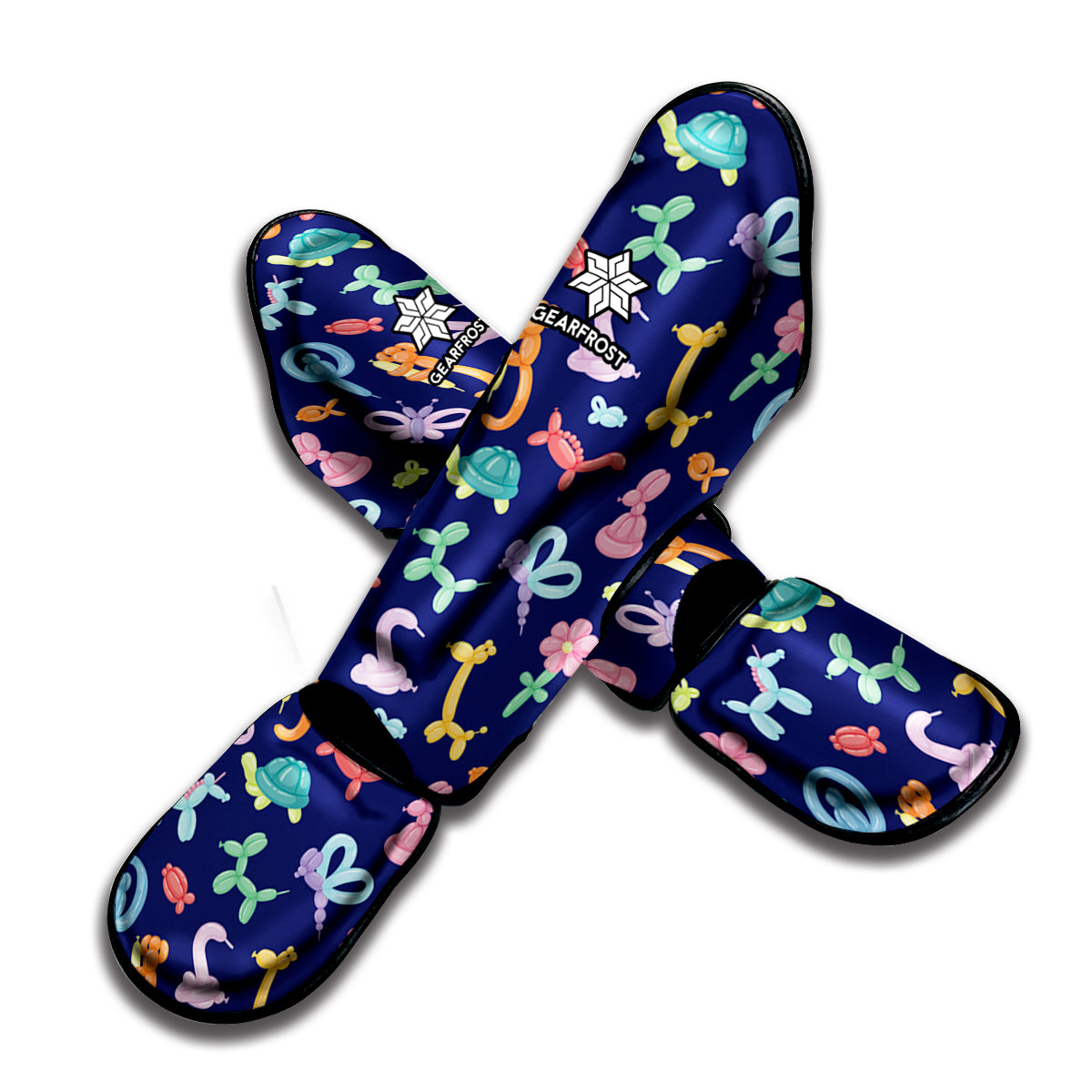 Animal Balloon Pattern Print Muay Thai Shin Guard