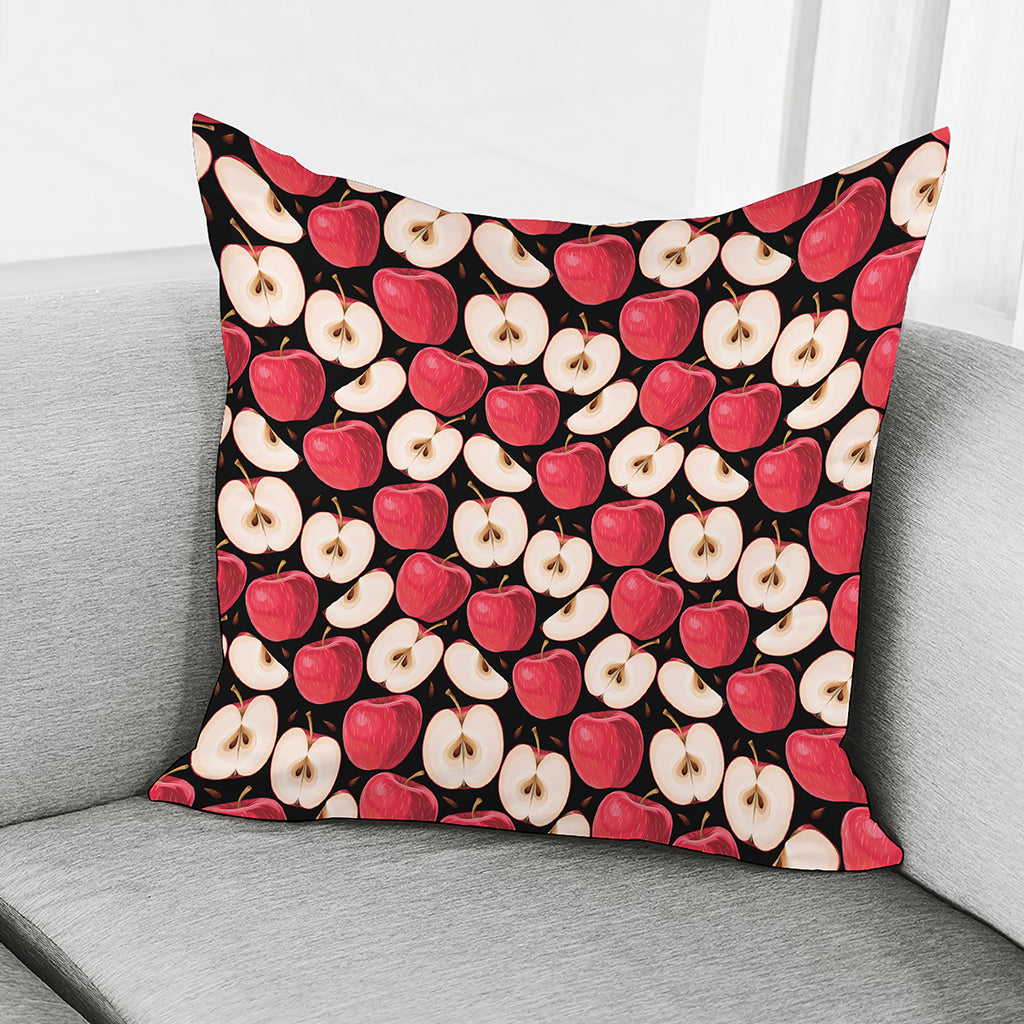 Apple Pattern Print Pillow Cover