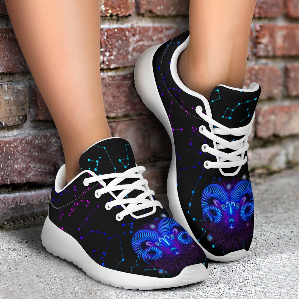 Aries Zodiac Sign Sport Shoes GearFrost