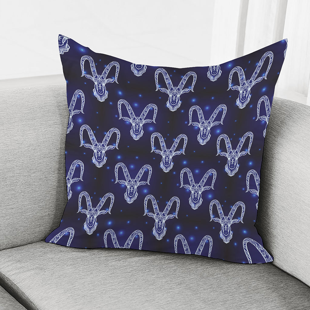 Astrology Capricorn Sign Print Pillow Cover