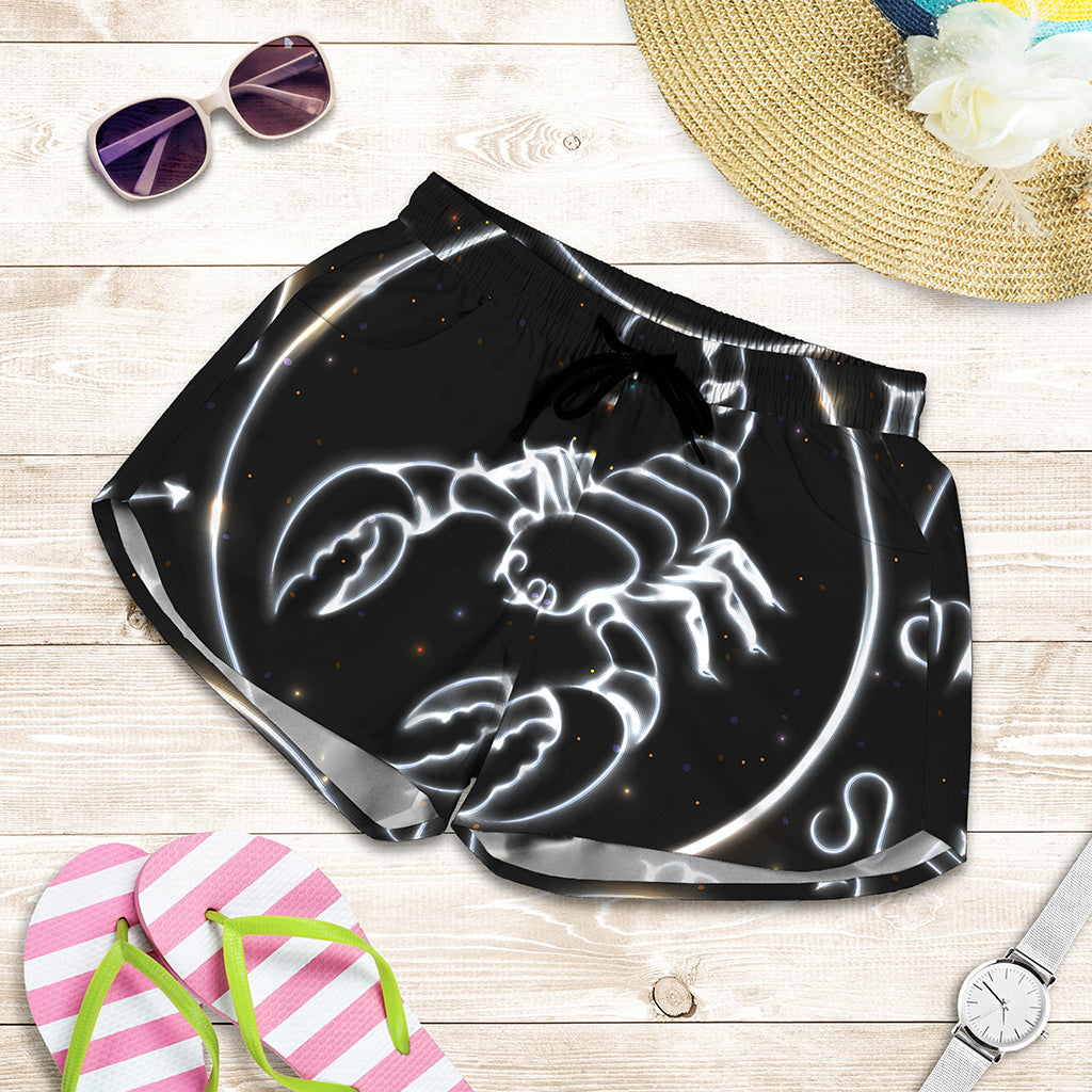 Astrology Scorpio Sign Print Women's Shorts