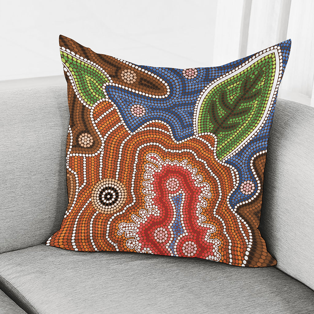 Australian Aboriginal Art Print Pillow Cover