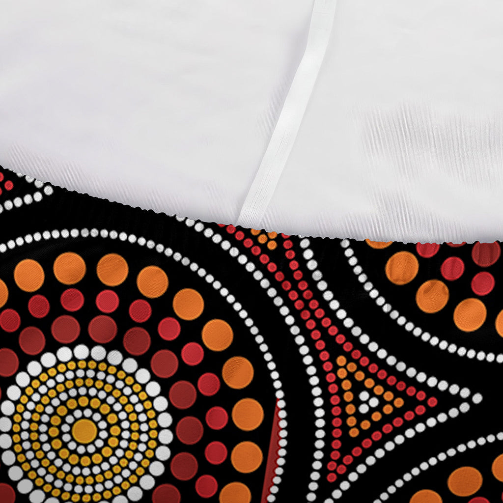 Australian Aboriginal Dot Pattern Print Sofa Cover