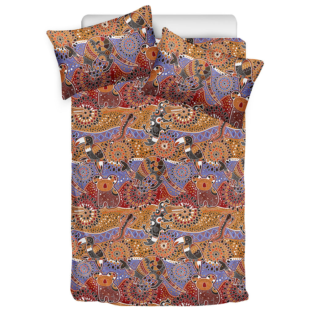 Australian Animals Pattern Print Duvet Cover Bedding Set