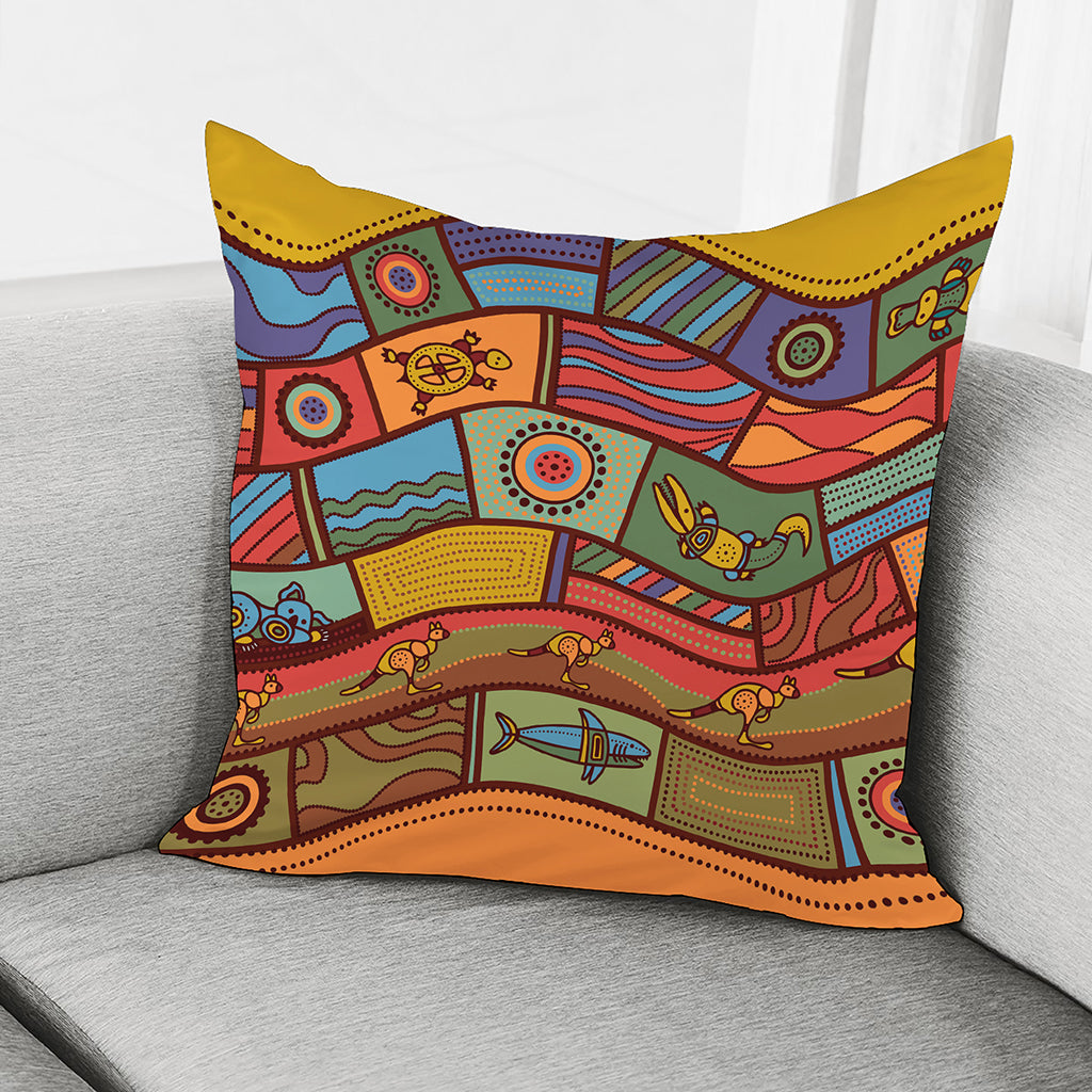 Australian Ethnic Pattern Print Pillow Cover
