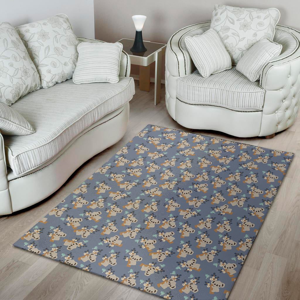 Baby Koala Pattern Print Area Rug