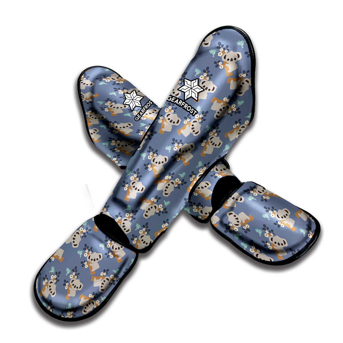 Baby Koala Pattern Print Muay Thai Shin Guard