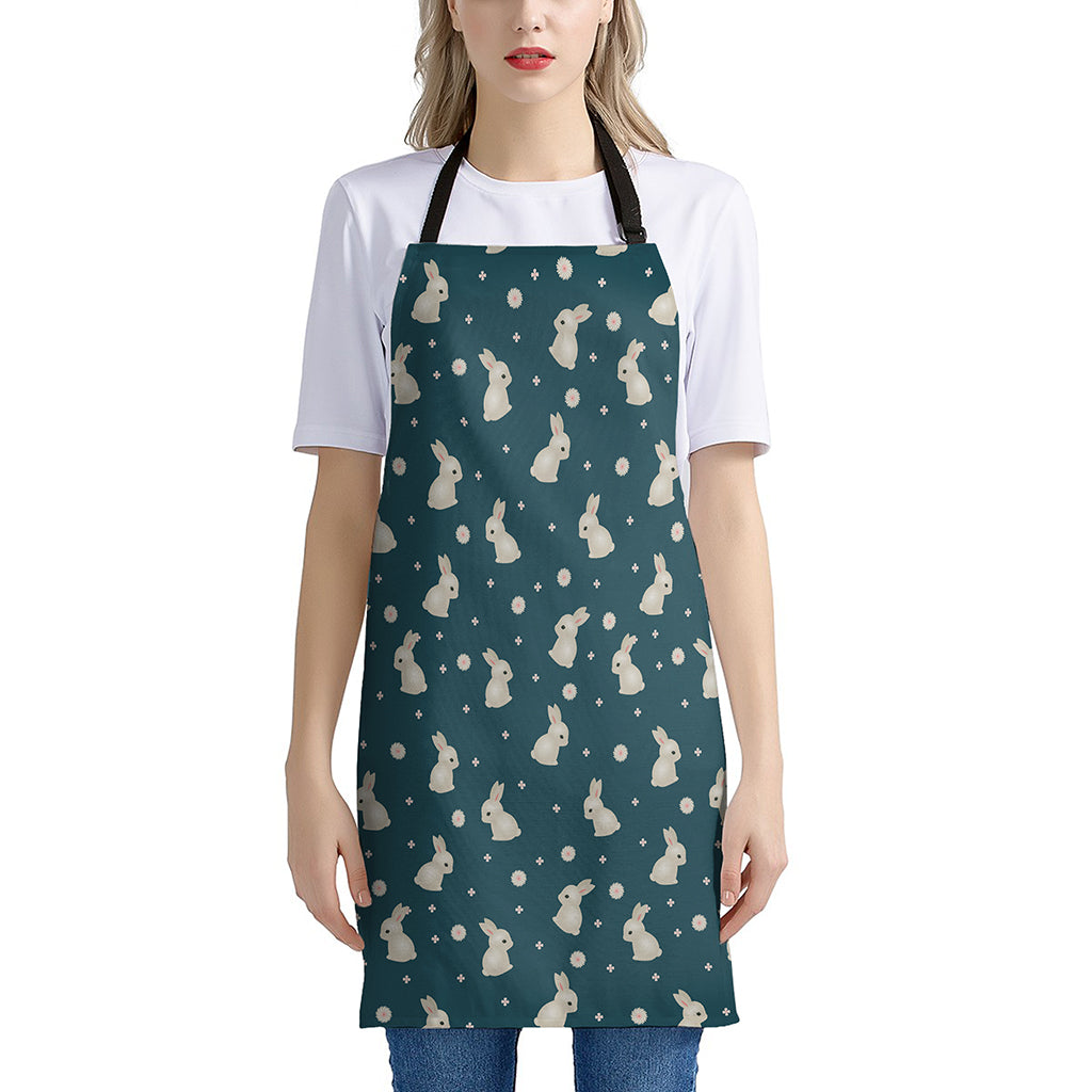 Baby Rabbit Pattern Print Apron