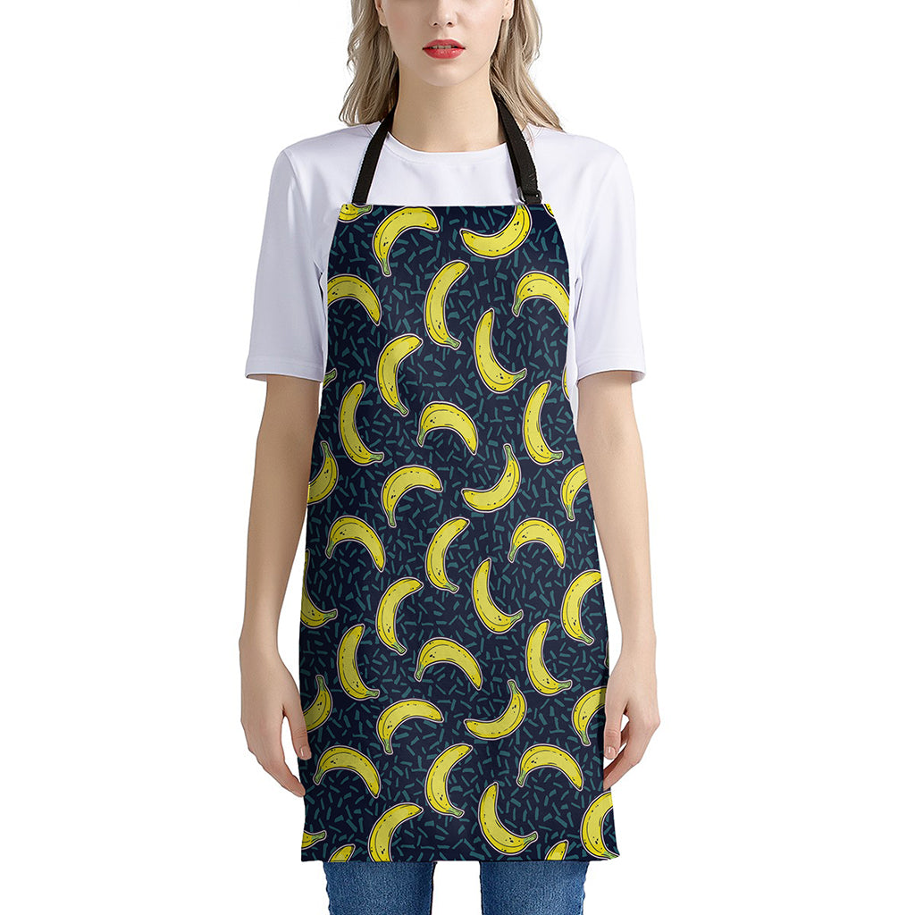 Banana Fruit Pattern Print Apron