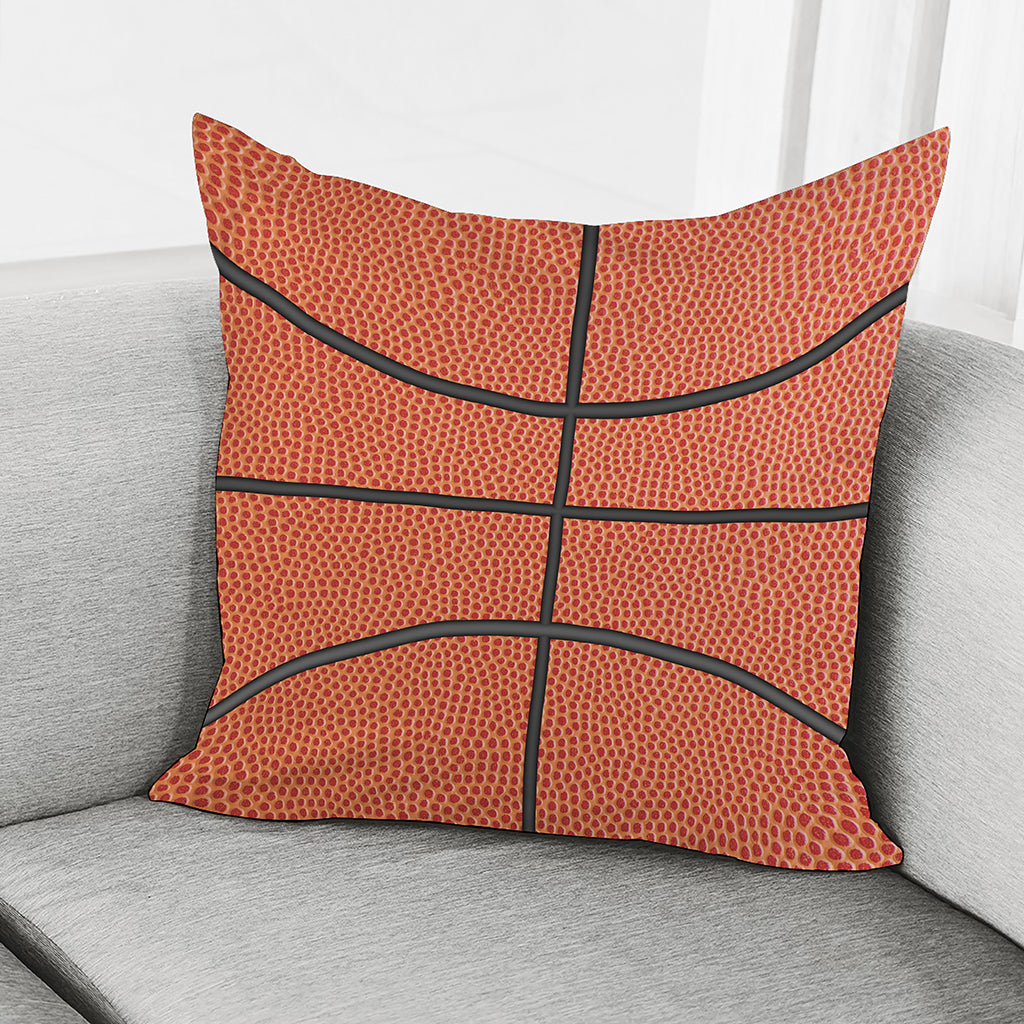 Basketball Ball Print Pillow Cover