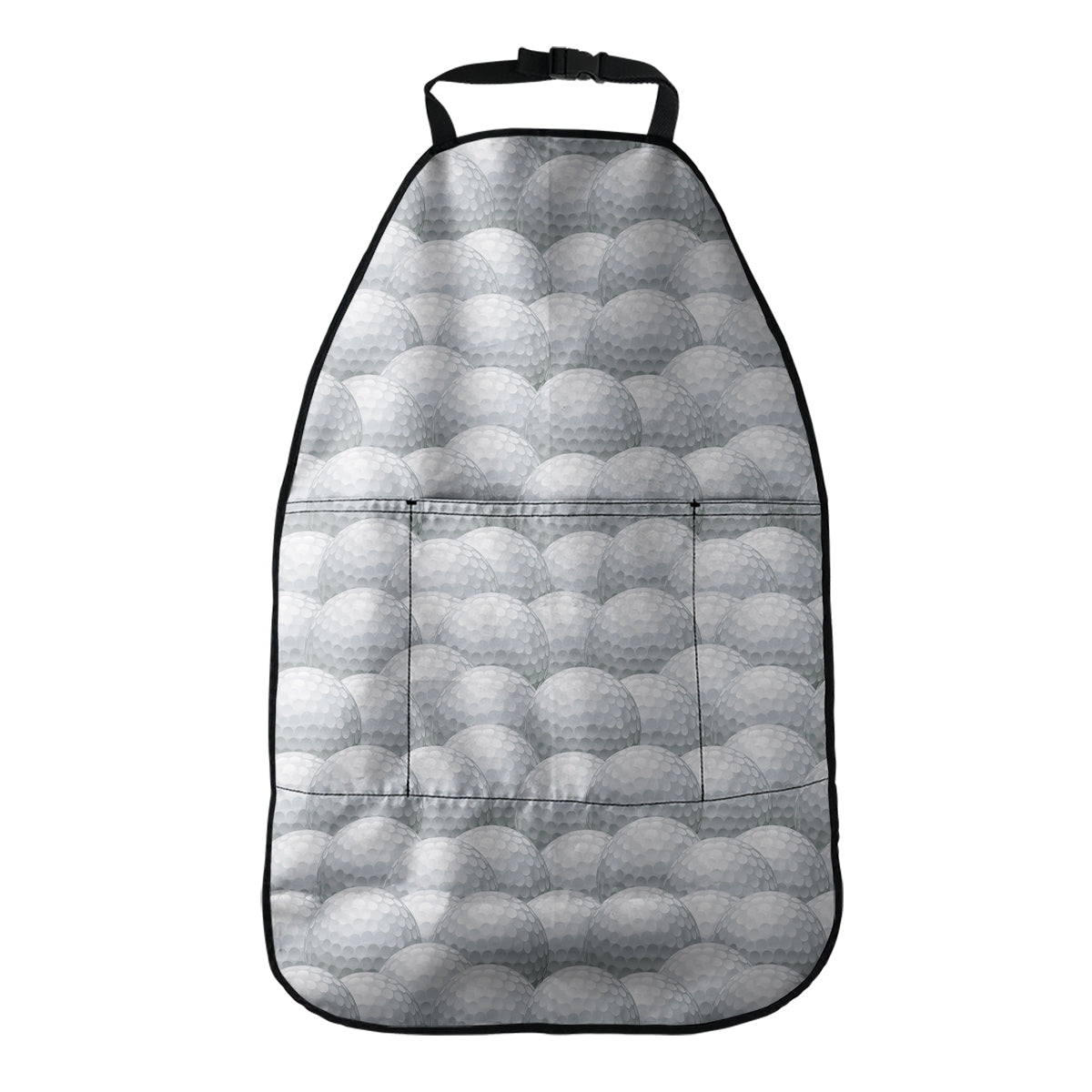 Big Golf Ball Pattern Print Car Seat Organizers