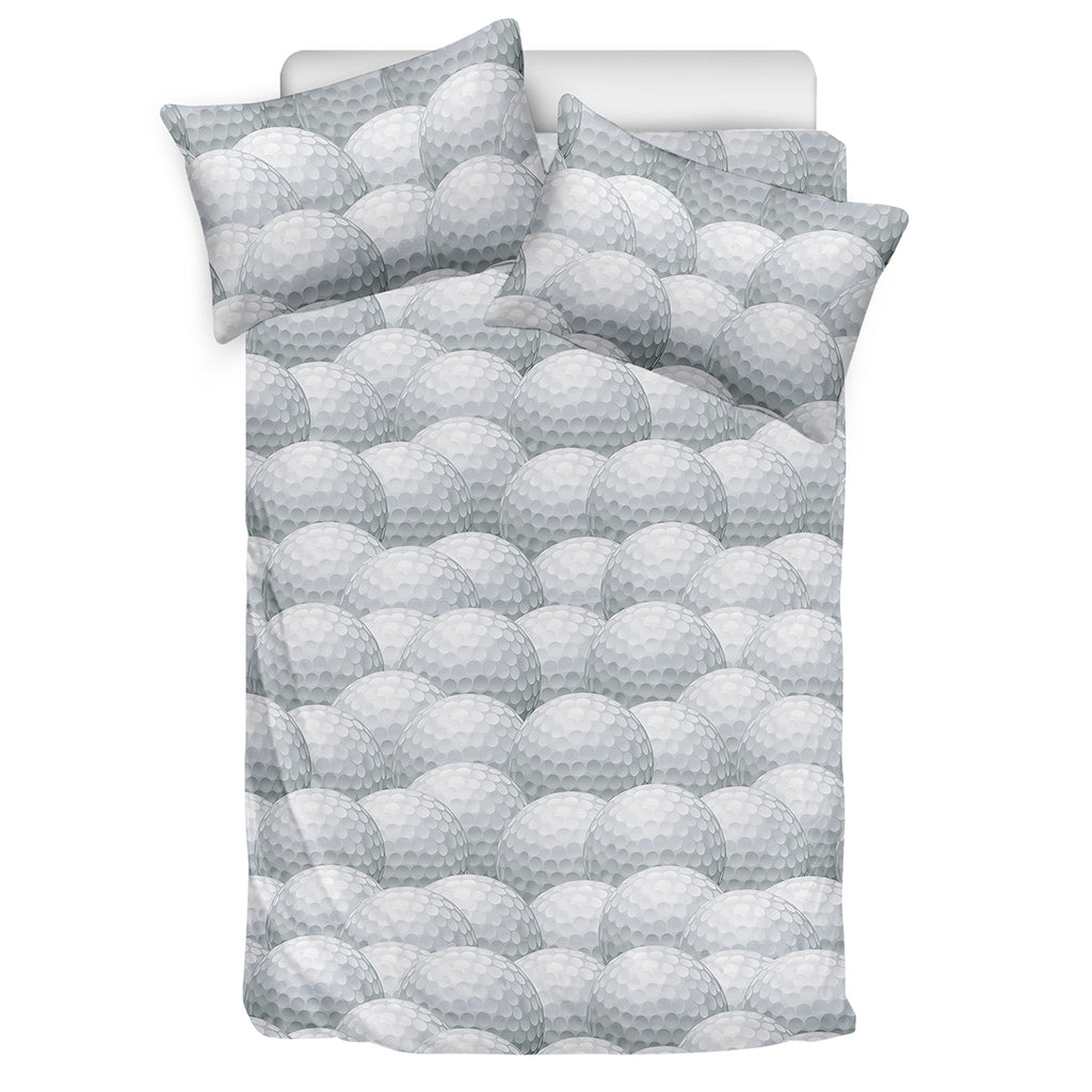 Big Golf Ball Pattern Print Duvet Cover Bedding Set
