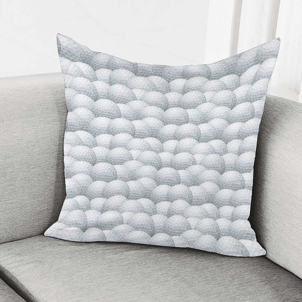 Big Golf Ball Pattern Print Pillow Cover