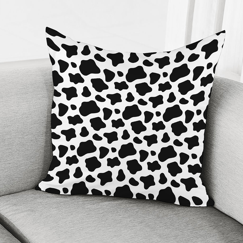 Black And White Cow Print Pillow Cover