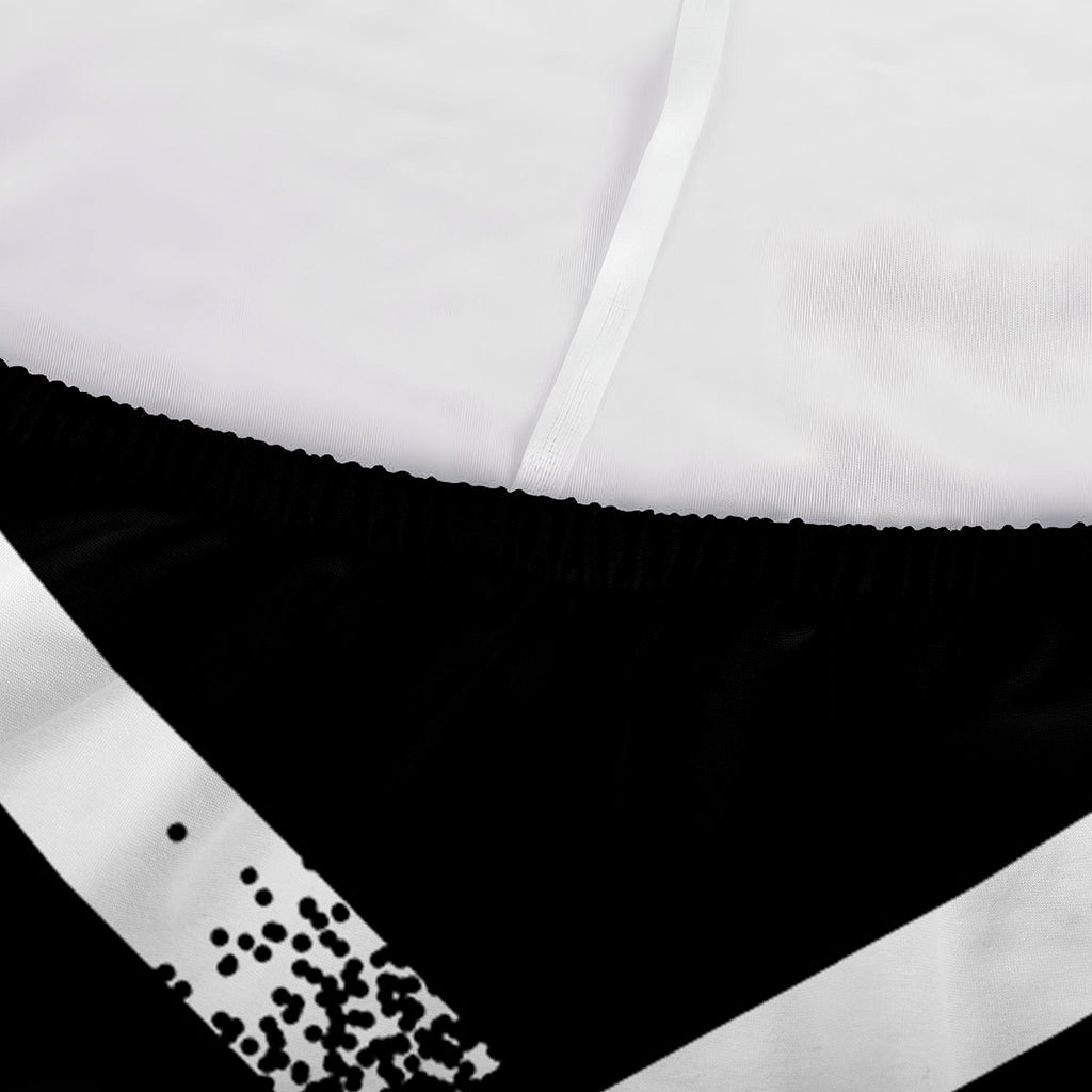 Black And White Pentagram Symbol Print Sofa Cover