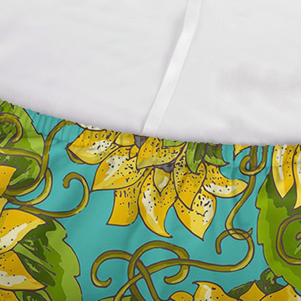 Blooming Sunflower Pattern Print Sofa Cover
