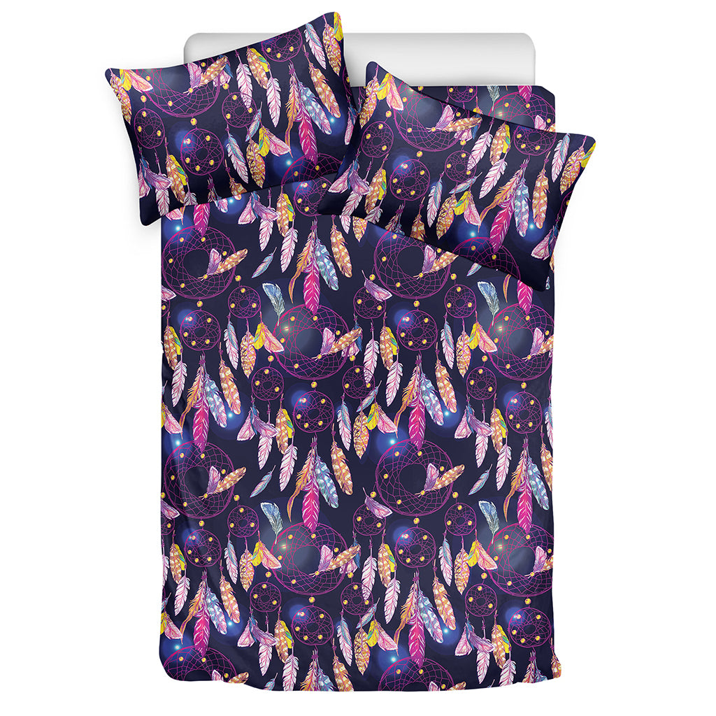 Boho Dream Catcher Pattern Print Duvet Cover Bedding Set