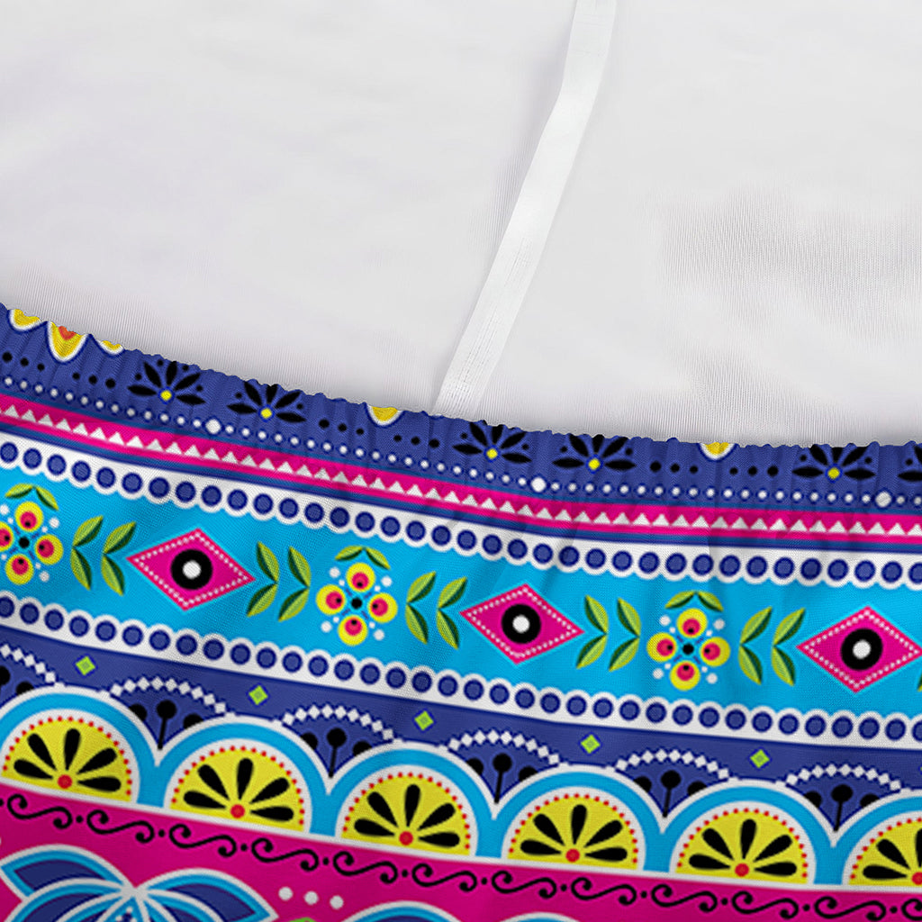 Boho Indian Lotus Pattern Print Sofa Cover