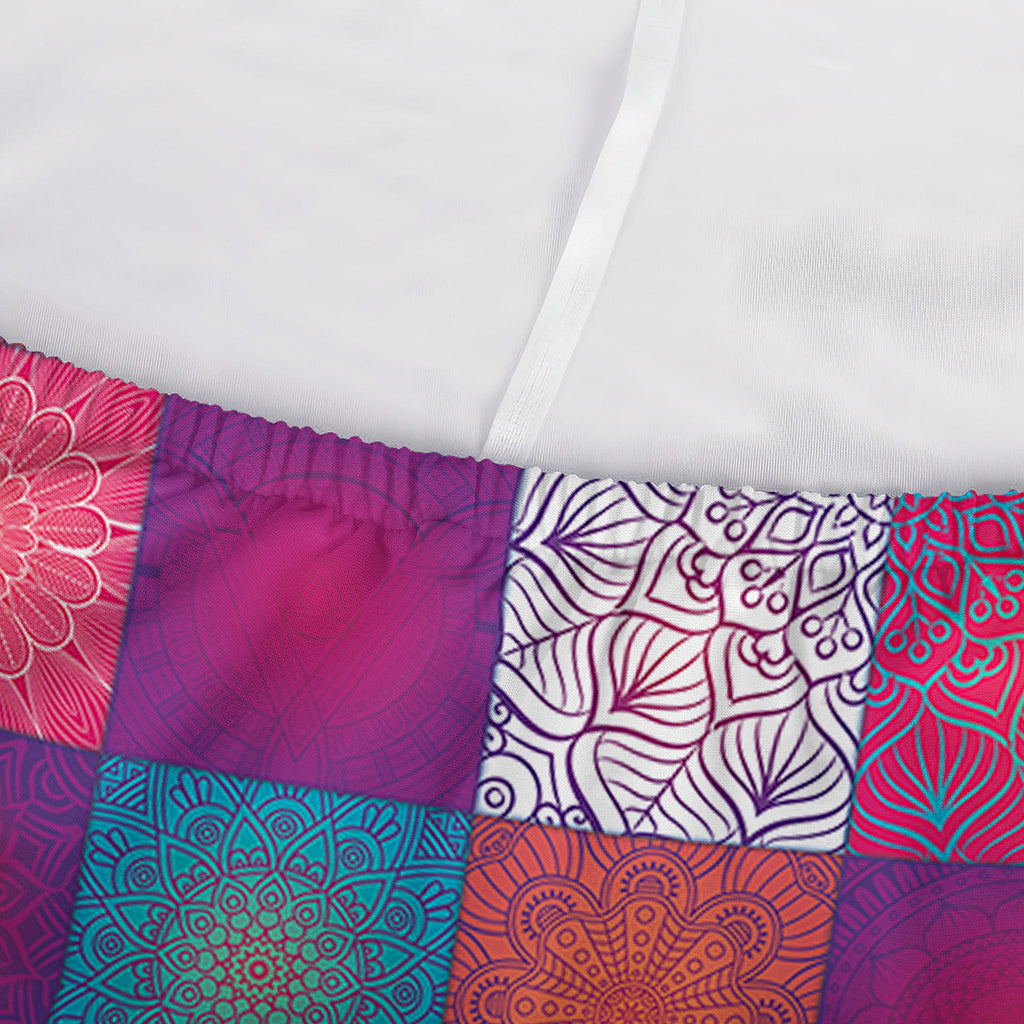 Boho Mandala Patchwork Pattern Print Sofa Cover