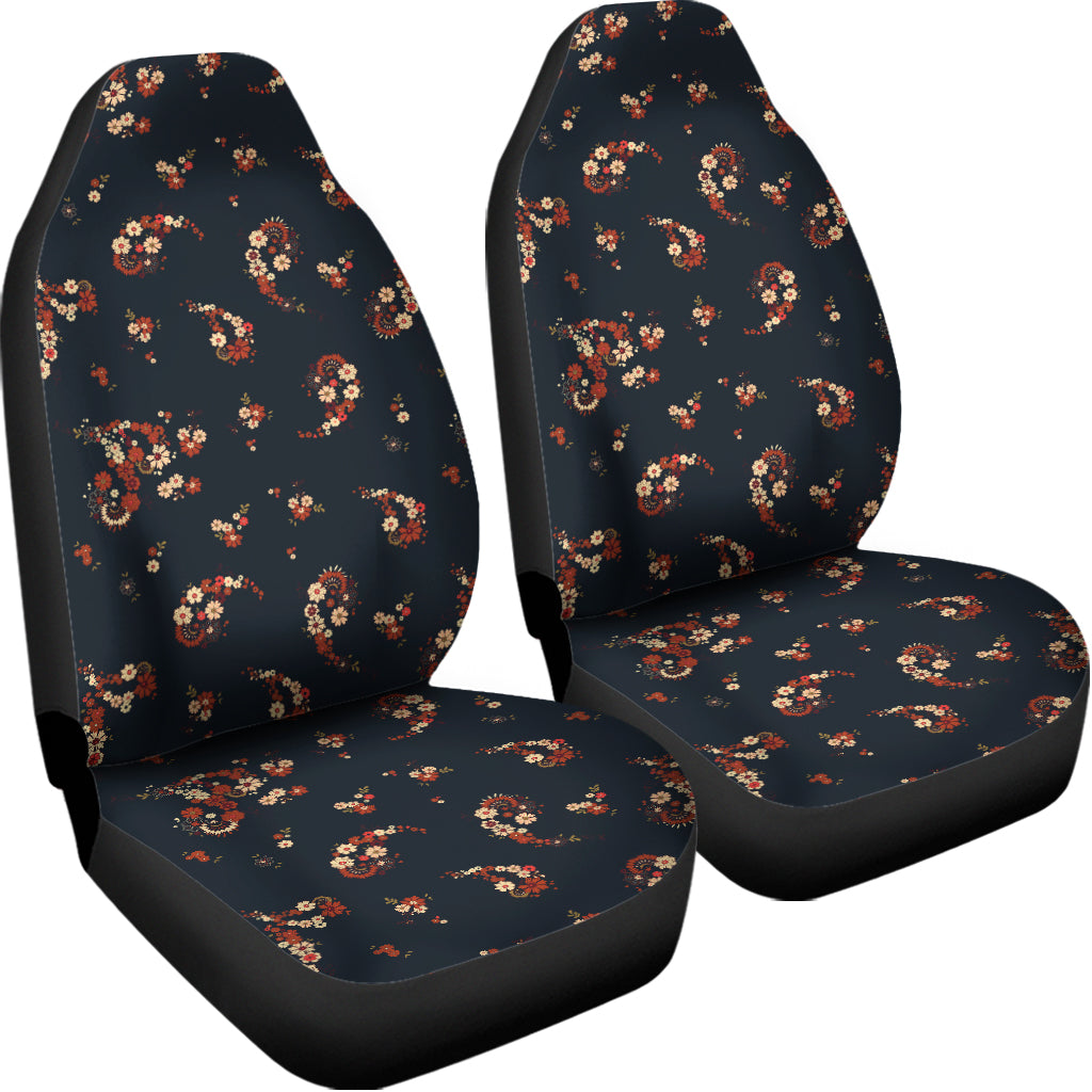 Wine Glass Pattern Print Universal Fit Car Seat Cover main image 0