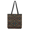 Boho Tribal Aztec Pattern Print Tote Bag