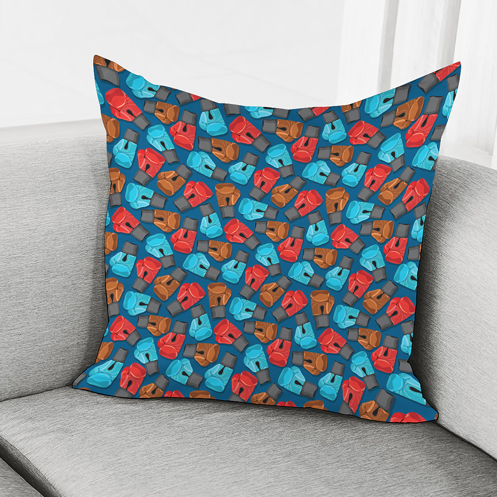 Boxing Gloves Pattern Print Pillow Cover
