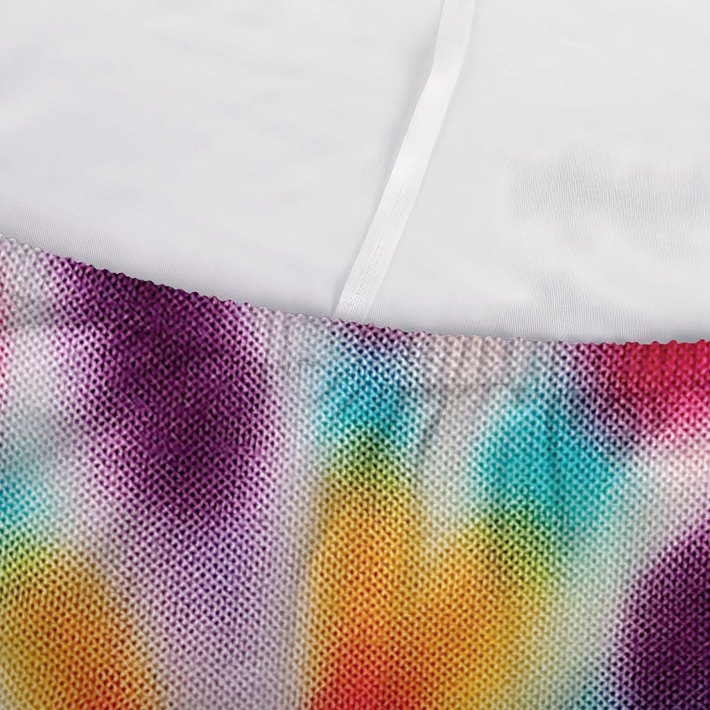 Bright Swirl Tie Dye Print Sofa Cover